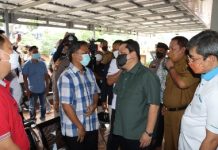 Menteri BUMN Tinjau Vaksin Booster di PTPN VII