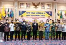 Rakerda VII, Karang Taruna Lampung Diminta Mampu Menjawab Persoalan Masyarakat