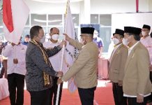Gubernur Lampung Kukuhkan DPP IKAM Pagardewa