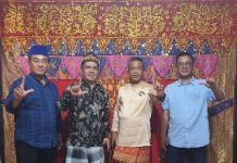 Ketua DPC Demokrat Lamsel M Junaidi Silahturahim ke Marga Legun Way Urang