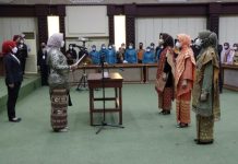 Riana Sari Arinal Lantik Ketua TP PKK Kabupaten Pringsewu, Mesuji, dan Tulang Bawang Barat