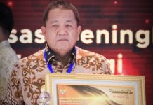 Gubernur Lampung Terima Penghargaan Dari Kemendagri