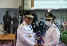 Gubernur Lampung Lantik Ardian Saputra Wakil Bupati Lampura 2019-2024