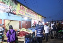 Jerry Sambuaga Wakil Menteri Perdagangan RI Tinjau Pasar Jatimulyo Lampung Selatan