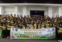 Gubernur dan Kormi Lampung Lepas Kontingen Ikuti Festival Olahraga Rekreasi Nasional VI