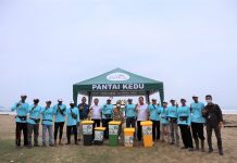 PLN Bantu Pengembangan Ekonomi Kreatif Bikin Pantai Kedu Kalianda Kian Cantik
