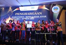 Bupati Winarti Sabet Penghargaan Kabupaten Layak Anak Tahun 2022