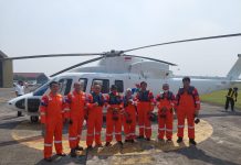Monitor Pembersihan Laut Pesisir, Bupati Lampung Timur dan PHE OSES Lakukan Pantauan Udara