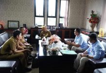 PJ Bupati Tubaba Menerima Audiensi Bank Lampung KCP Dayamurni