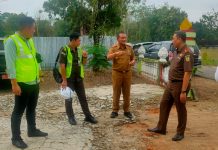 Dinas PUPR Tubaba Monitor Pembangunan Tahun 2022