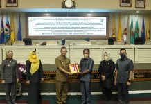 Sekdaprov Sampaikan Perubahan PAS APBD dan KUA PPAS Tahun 2023