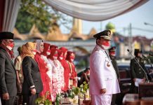 Arinal Djunaidi Jadi Inspektur Upacara Peringatan HUT RI Ke-77 di Lampung
