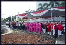 DPC Peradi Bandar Lampung Gelar Upacara Kemerdekaan