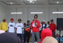 Dide Hijau Daun dan Tokoh Gunter Meriahkan Jalan Sehat