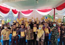 Aprilliati Bersama Karang Taruna Kelurahan Sukadana Ham Gelorakan Pancasila