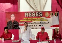 Serap Aspirasi Masyarakat Kostiana Gelar Reses di Sukabumi Bandarlampung