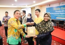 BPS Lampung Gelar Media Gathering Pendataan Awal Regsosek