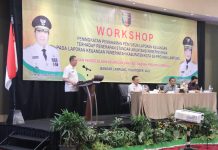 Sekdaprov Buka Workshop Peningkatan Pemahaman Penyusun Laporan Keuangan