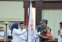 Ketua PMI Lampung Lantik Winarni Nanang Ermanto Sebagai Ketua PMI Lampung Selatan