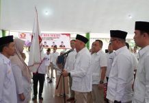 Dikukuhkan, Umi Laila Sah Nahkodai DPC Gerindra Pringsewu