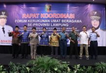 Rakor FKUB se-Provinsi Lampung, Wagub Nunik Apresiasi Tingkat Kerukunan Umat Beragam