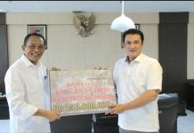 PTPN VII Bersama Holding Perkebunan Salurkan Bantuan untuk Gempa Cianjur