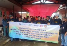 SPPN VII Bantu Korban Bencana