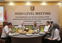 Pemprov Lampung Terapkan Strategi 4 K Pengendalian Inflasi Jelang Nataru