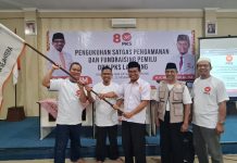 PKS Lampung Kukuhkan Satgas Pengamanan Pemilu