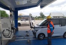 Dahsyat!!! Sepekan Beroperasi, Tercatat 29 Transaksi di SPKLU Tol Lampung