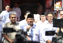 Resmikan Kantor Pemenangan, Prabowo: Kita Terbuka dan Siap Bekerjasama dengan Siapapun