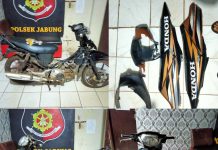 Dua Remaja Lampung Timur Curi Motor Ditangkap