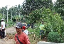 Kepala Kampung Bonglai Ajak Masyarakat Gotong Royong Jum’at Bersih