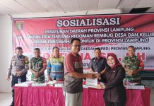 Kostiana Gelar Sosperda Rembug Desa di Pulau Pasaran