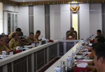 Forkopimda Kabupaten Lampung Barat Rakor Persiapan Ramadhan dan Hari Raya