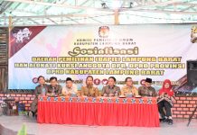 Pj. Lampung Barat Nukman Hadiri Kegiatan Sosialisasi Daerah Pemilihan dan Alokasi Kursi Anggota DPRD