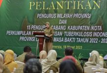 Riana Sari Ketuai Kehormatan Perkumpulan Pemberantasan Tuberkolosis Indonesia di Lampung