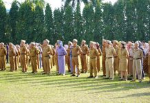 Pemprov Lampung Gelar Apel Mingguan Dilingkungan Sekretariat Daerah Provinsi Lampung