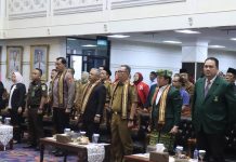 Sekdaprov Fahrizal Hadiri Pelantikan dan Pengukuhan Pengurus TP Sriwijaya Provinsi Lampung