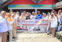 Pira Gerindra Lampung Bantu Korban Banjir di Pringsewu
