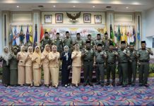HUT ke-73 Satpol PP dan ke-61 Sat Linmas Provinsi Lampung Gelar Tasyakuran dan Doa Bersama