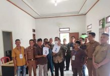 Panitia Pilkakam Giham Tetapkan Nomor Urut Bacalon