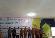 Adipati Surya Hadiri Pelaksanaan Zakat Fitrah Bersama Baznas Kabupaten Waykanan