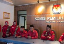 Target Hatrick Pemilu 2024, PDIP Lampung Resmi Daftakan Bacaleg ke KPU