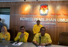 Optimis Tambah Kursi DPD Golkar Lampung Daftar ke KPU, Keterwakilan Perempuan Capai 42 Persen