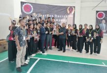 Hapkido Rumbia Lamteng Juara Umum Kejurda 2023