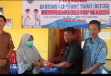 50 KPM Bengkulu Tengah Terima BLT DD, Camat Himbau Warga Bersatu Usai Pilkades