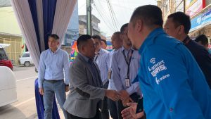 Direktur Utama Bank Lampung,  Persley Hutabarat 