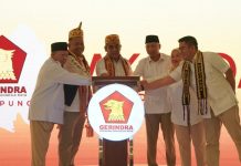 Hadiri Rakorda Gerindra Lampung, Iyay Mirza Doakan Benny Uzer Jadi DPD RI