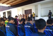 Pelepasan Kormi Provinsi Lampung ke Fornas
